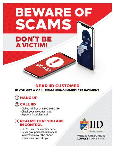 flyer beware customer service scam